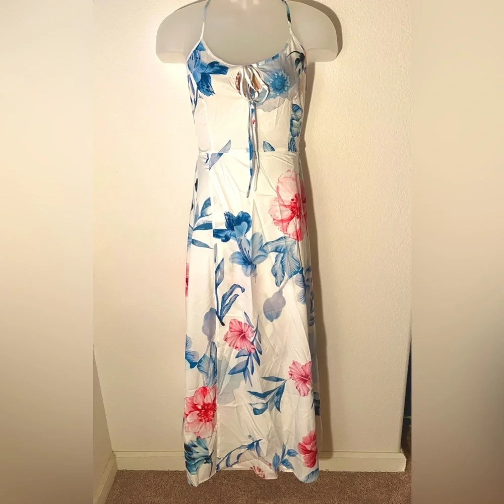 Sheilay summer dress with open back size M - Picture 1 of 13